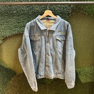 Vintage Duracell Powercell Denim Jacket Size XL